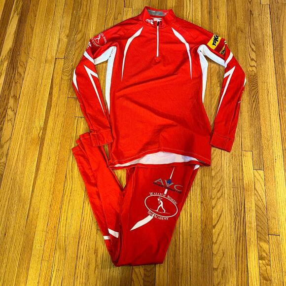 Podium Wear Set Adult Medium Pants Long Sleeve Shirt Ski Base Layer Performance - Picture 1 of 10